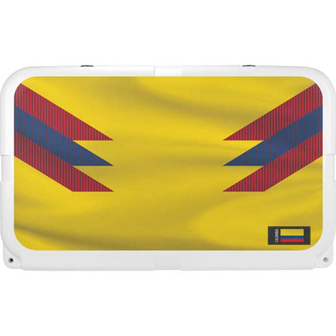 Colombia Soccer Flag YETI Tundra 45 Hard Cooler Skin