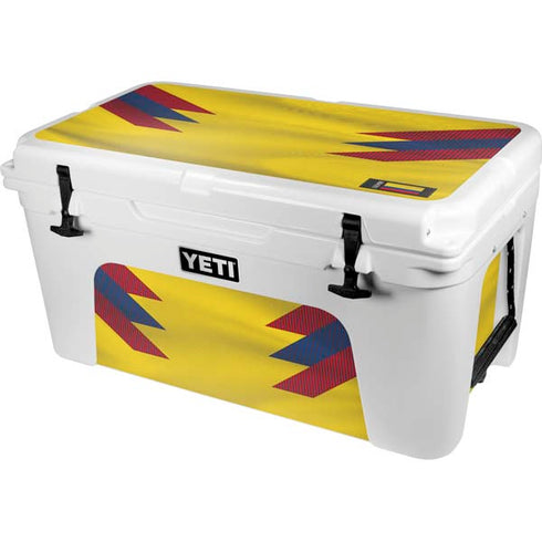 Colombia Soccer Flag YETI Tundra 65 Hard Cooler Skin