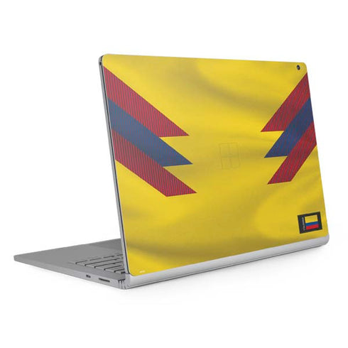 Colombia Soccer Flag Surface Book 2 15in Skin