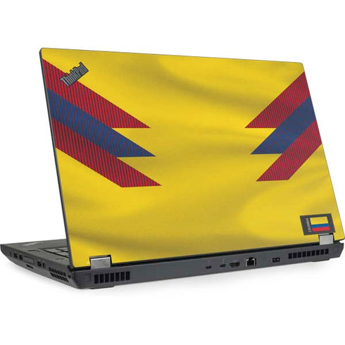 Colombia Soccer Flag Lenovo ThinkPad Skin