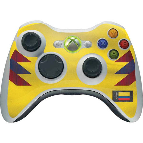 Colombia Soccer Flag Xbox 360 Wireless Controller Skin