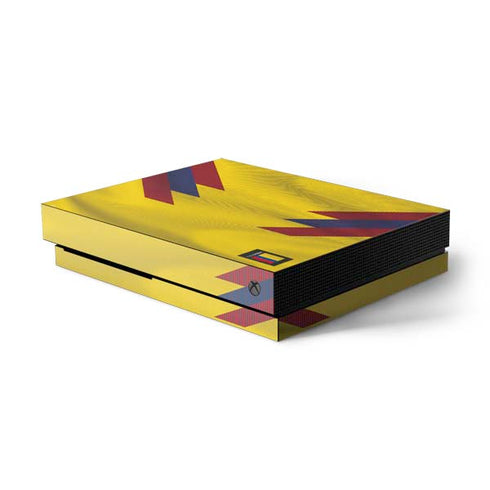 Colombia Soccer Flag Xbox One X Console Skin