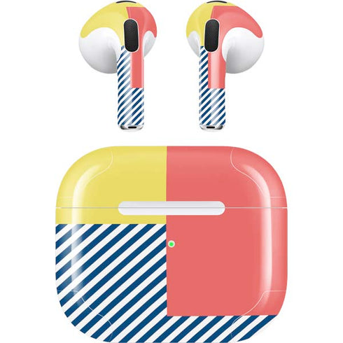 Color Blocks Apple AirPods (3rd Gen 2021) Skin