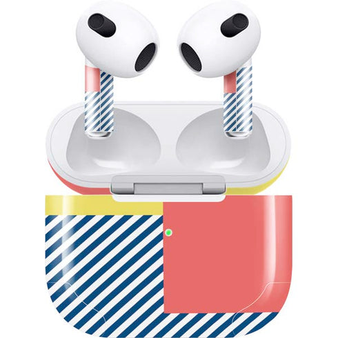 Color Blocks Apple AirPods (3rd Gen 2021) Skin