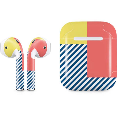 Color Blocks Apple AirPods Skin
