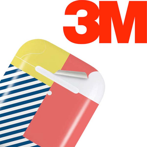 Color Blocks Apple AirPods Skin