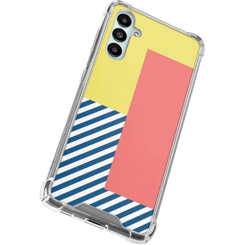 Color Blocks Galaxy A15 5G Clear Case
