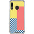 Color Blocks Galaxy A30 Clear Case