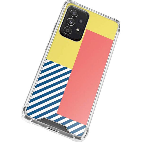 Color Blocks Galaxy A52 5G Clear Case