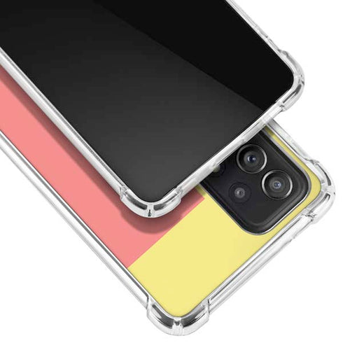 Color Blocks Galaxy A52 5G Clear Case