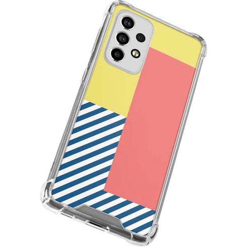 Color Blocks Galaxy A53 5G Clear Case