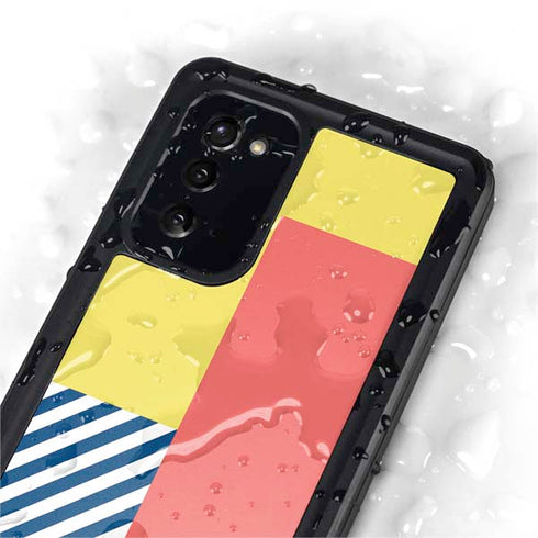 Color Blocks Galaxy Note20 5G Waterproof Case