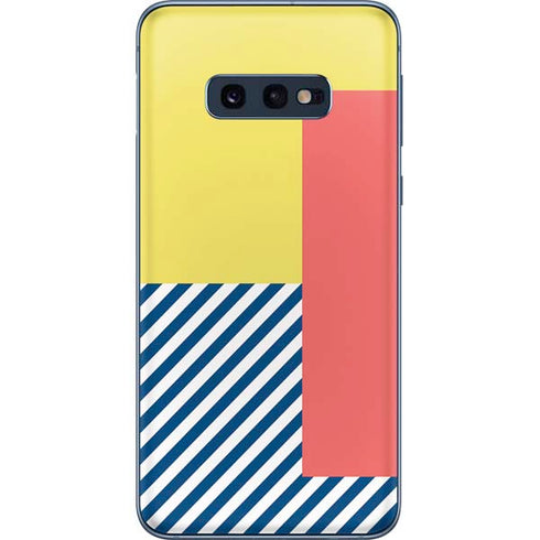 Color Blocks Galaxy S10e Skin