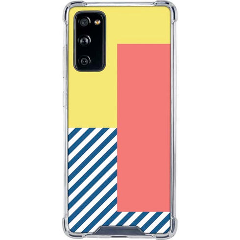 Color Blocks Galaxy S20 FE Clear Case