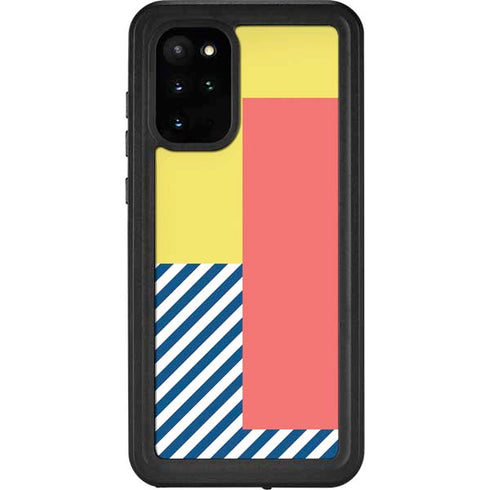 Color Blocks Galaxy S20 Plus Waterproof Case
