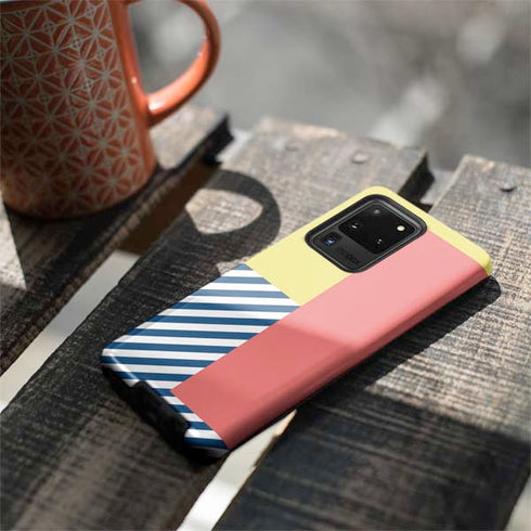 Color Blocks Galaxy S20 Ultra 5G Pro Case