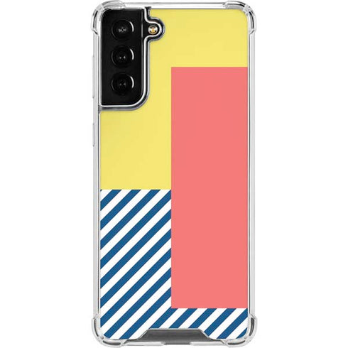 Color Blocks Galaxy S22 Plus Clear Case