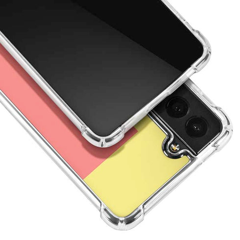 Color Blocks Galaxy S22 Plus Clear Case