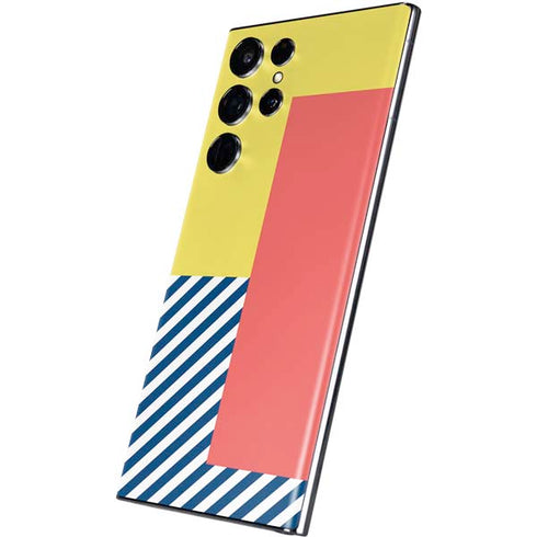 Color Blocks Galaxy S22 Ultra Skin