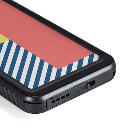 Color Blocks Galaxy S23 Waterproof Case