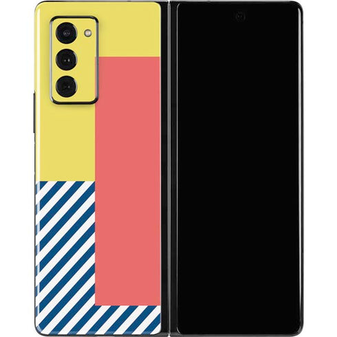Color Blocks Galaxy Z Fold2 5G Skin