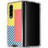 Color Blocks Galaxy Z Fold4 5G Clear Case