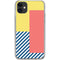 Color Blocks iPhone 11 Clear Case