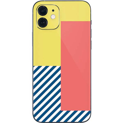 Color Blocks iPhone 12 Mini Skin