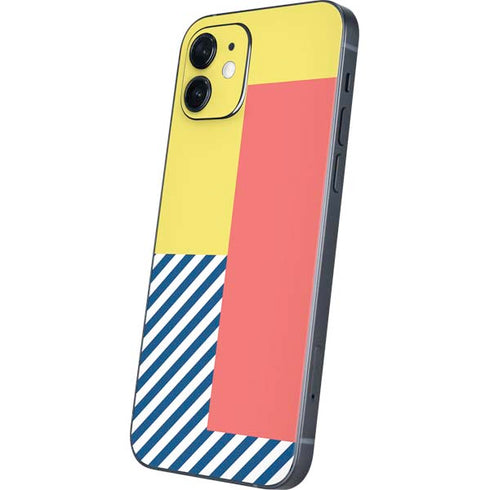 Color Blocks iPhone 12 Mini Skin