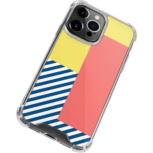 Color Blocks iPhone 15 Pro Clear Case