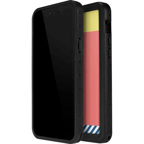 Color Blocks iPhone 14 Pro Max Waterproof Case