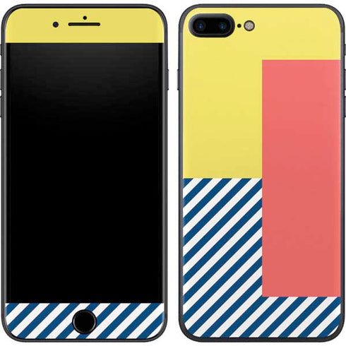 Color Blocks iPhone 8 Plus Skin