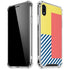 Color Blocks iPhone XR Clear Case