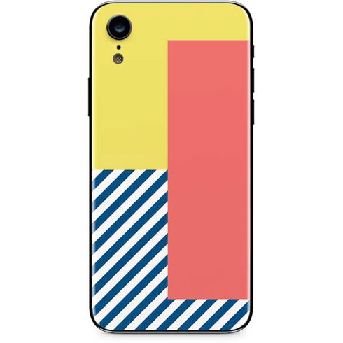 Color Blocks iPhone XR Skin