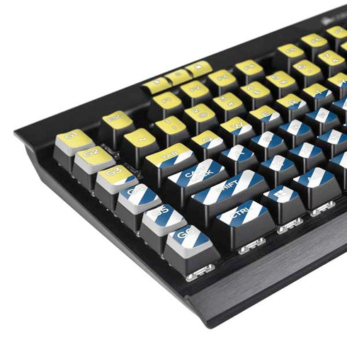 Color Blocks K95 RGB PLATINUM Mechanical Gaming Keyboard Skin