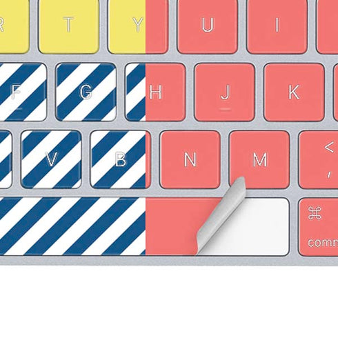 Color Blocks Magic Keyboard Skin