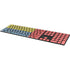 Color Blocks Magic Keyboard with Numeric Keypad Skin
