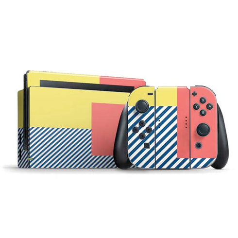 Color Blocks Nintendo Switch Bundle Skin