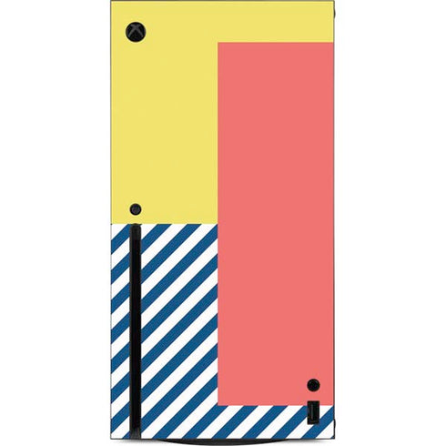 Color Blocks Xbox Series X Console Skin
