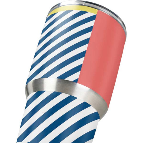 Color Blocks Yeti 30oz Rambler Tumbler Skin