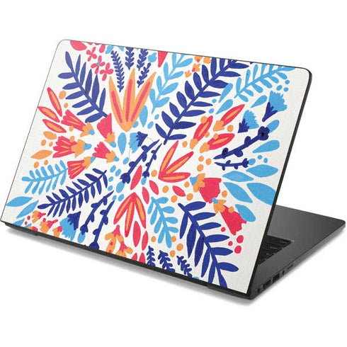 Cat Coq Color Foliage Dell Chromebook Skin