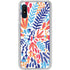 Cat Coq Color Foliage Galaxy A10e Clear Case