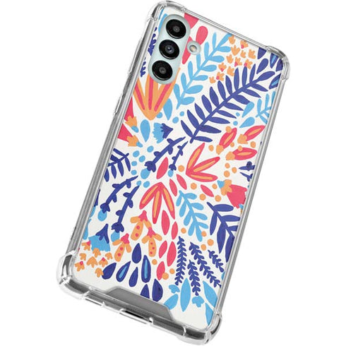 Cat Coq Color Foliage Galaxy A13 5G Clear Case
