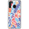 Cat Coq Color Foliage Galaxy A21 Clear Case