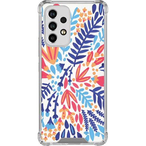 Cat Coq Color Foliage Galaxy A33 5G Clear Case