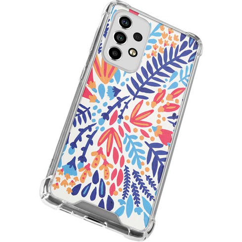 Cat Coq Color Foliage Galaxy A33 5G Clear Case