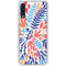 Cat Coq Color Foliage Galaxy A50 Clear Case