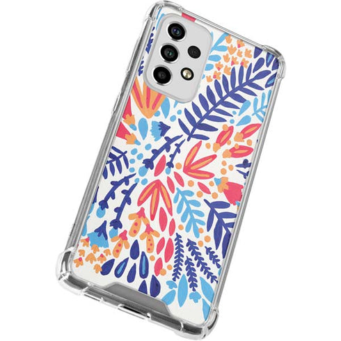 Cat Coq Color Foliage Galaxy A53 5G Clear Case