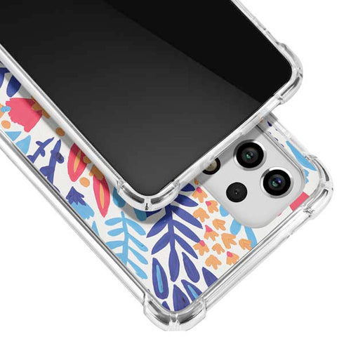 Cat Coq Color Foliage Galaxy A53 5G Clear Case