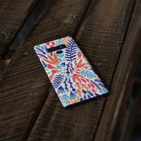 Cat Coq Color Foliage Galaxy Note 9 Skin
